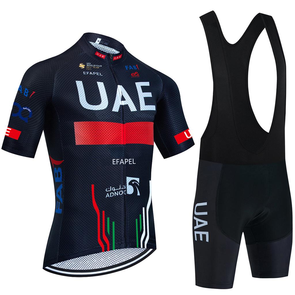 New ITALIA Cycling Jersey Pink UAE TEAM Bike Jersey Shorts Set Ropa Ciclismo Men Women Summer Pro Bicycle Maillot Clothing