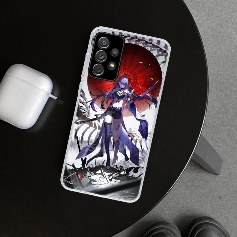 

Чехол для телефона Honkai Star Rail Acheron для Samsung Galaxy A12 A22 A32 A52 A72 A02S A51 A50S A31 A20S A10S Note 20 Ultra 10 Pl Samsung A51 4G