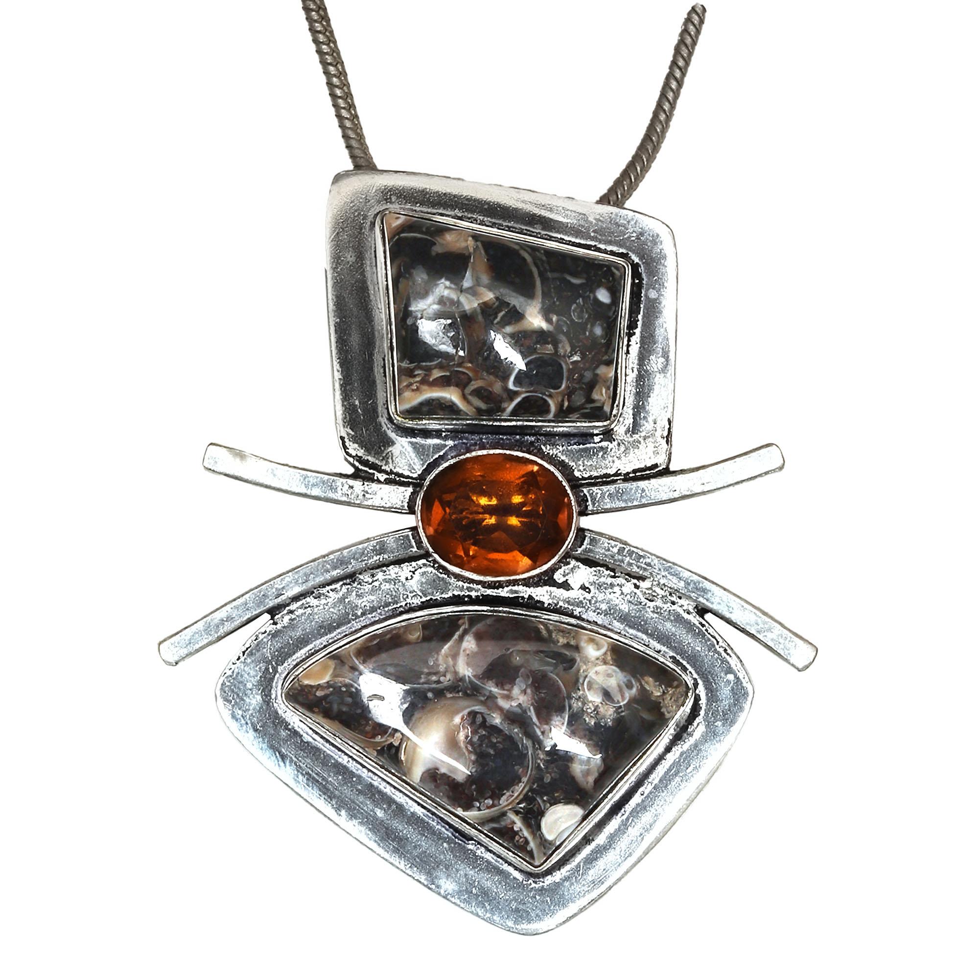 

Turtella Jasper Garnet Gemstone Mother s Day Silver Jewelry Pendant 2