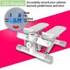 430 X 210 X 330 Mm Foot Pedal Exercise Stepper With Rope And Mat Mini Health Recovery Pedal Exerciser Cross Trainer Stepper