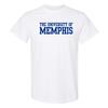 Memphis Tigers Basic Block - NCAA University Short Sleeve T Shirt