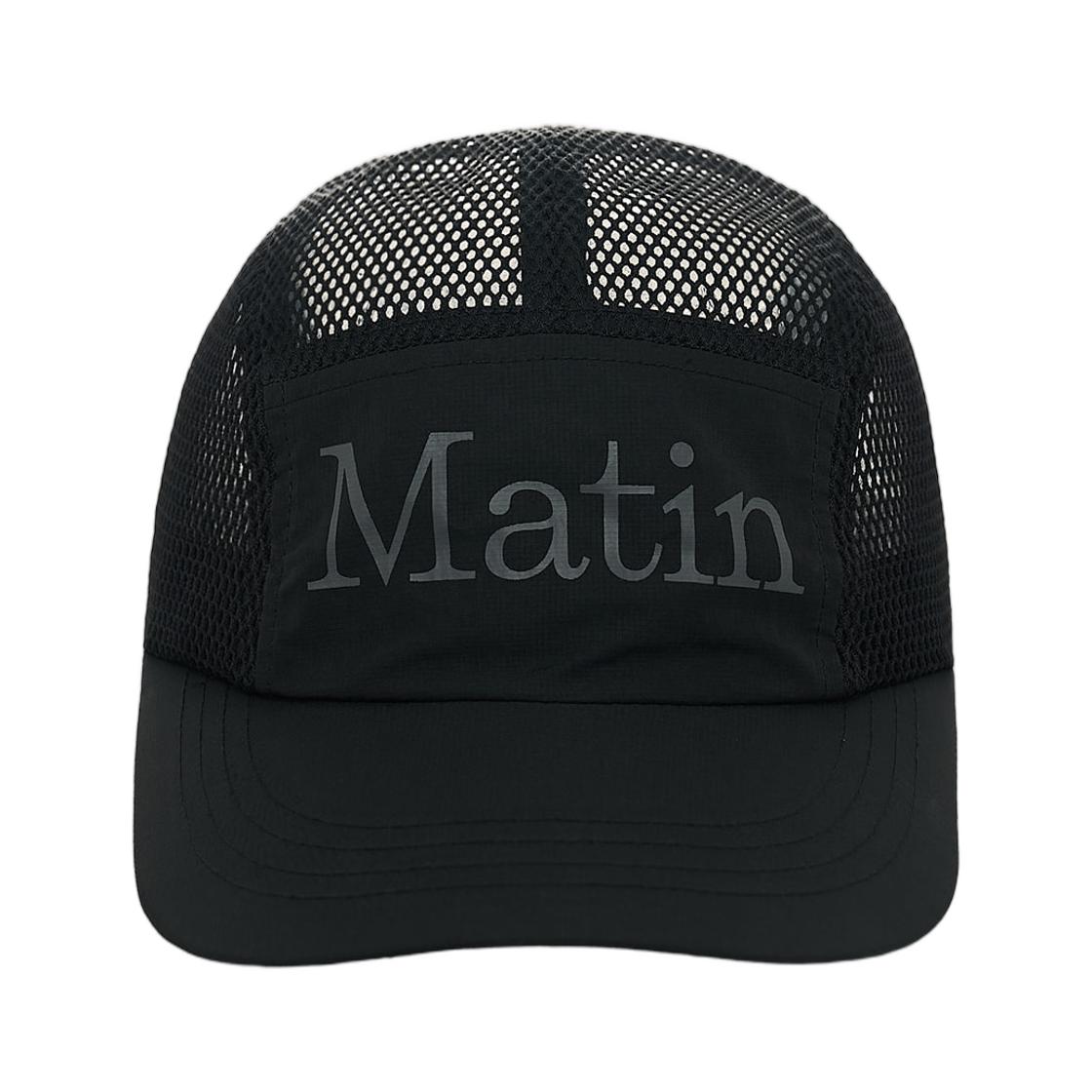 Matin Kim Matin Light Mesh Cap Black ONE SIZE