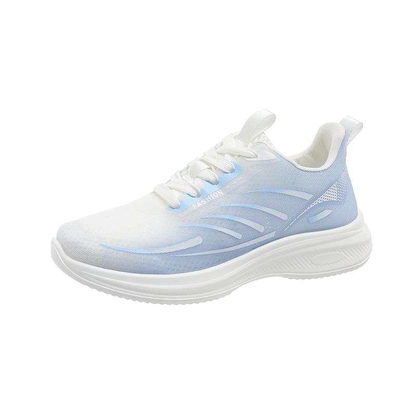 

Новая женская спортивная обувь, модная обувь, удобная дышащая спортивная обувь с мягкой подошвой для женщин, уличные кроссовки 36 светло-синий