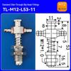 Pneumatic Injection Molding Machine Part: Side Air Intake Suction Cup Holder, M12/M10 Vacuum Cup Bracket