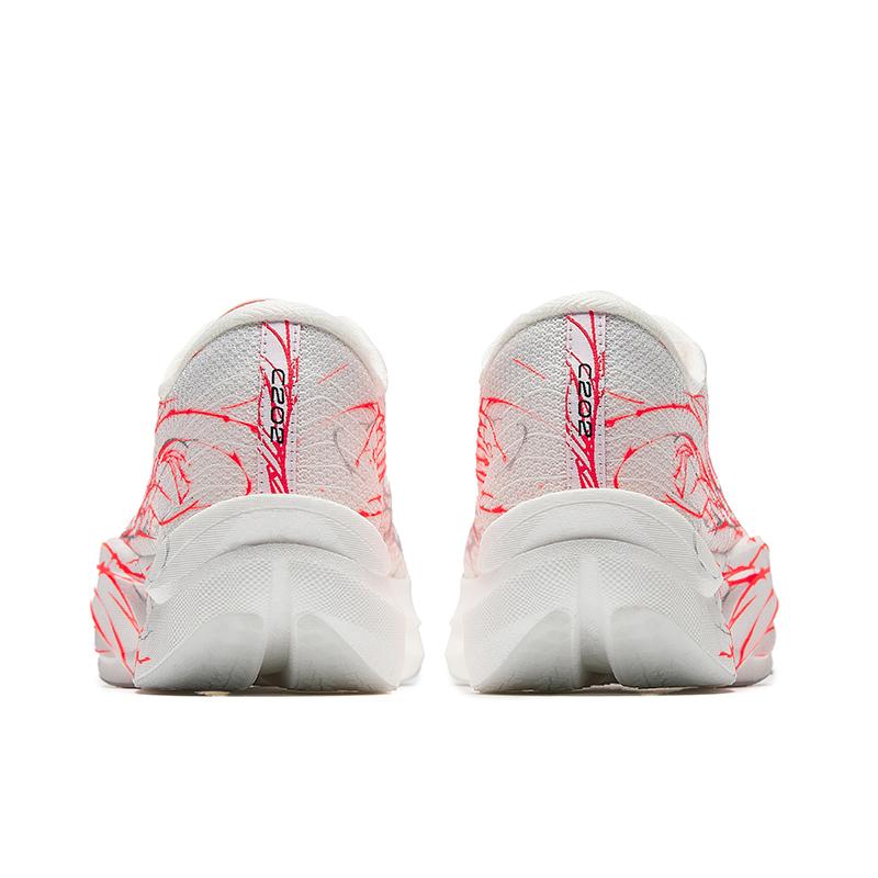 New Anta Low-Top Running Shoes Men's White Red 112535575R-4