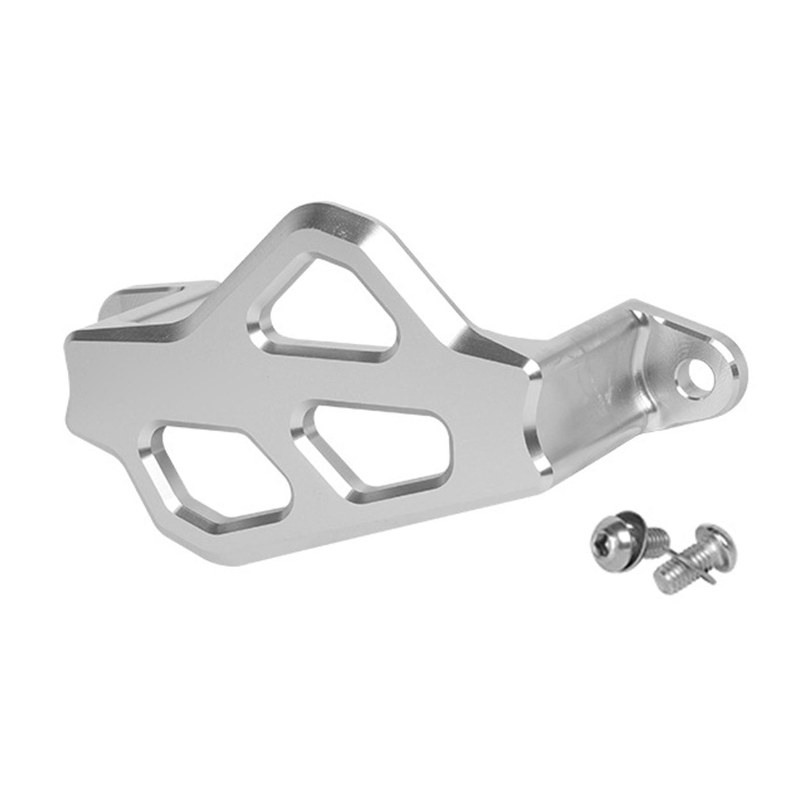 

Надежная защита заднего тормозного насоса, практичная крышка заднего тормозного насоса, аксессуары для мотоциклов, пригодные для YZ125 125X 250 450 серебряный