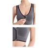 Front Zipper Sports Bra Shock-absorbing Women's Underwear Breathable Without Steel Ring Running Vest Fitness Bralette