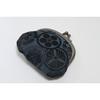 Hasegawa family crest pattern clasp wallet handmade Kyoto artisans coin purse made Japan blue