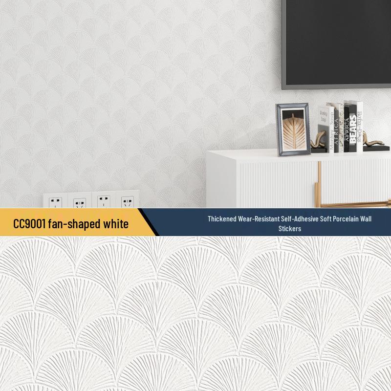 3D Imitation Stone Bendable Self-Adhesive Wallpaper for Wall Renovation