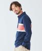 LLB Vintage Soft Chest Stripe US Fit Regular L Classic Navy Blue 1000222465 Men's Rugby,