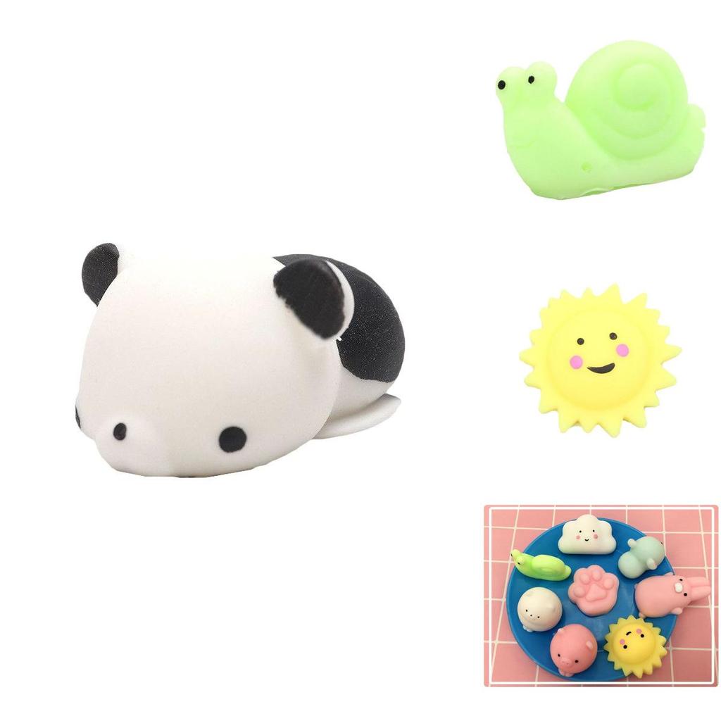 Cute Mochi Squishy Animals Mini Toy For Stress Relief And Venting