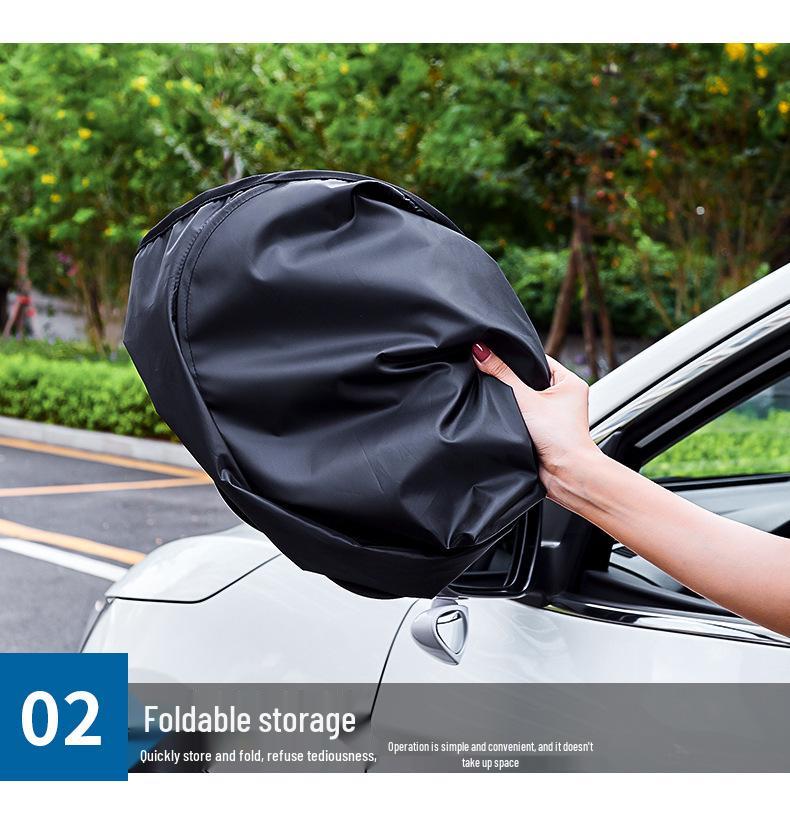 Toyota Front Windshield Sunshade for Alphard, Vellfire, Yaris Cross, CHR, RAV4 - Heat Insulation and Sun Protection