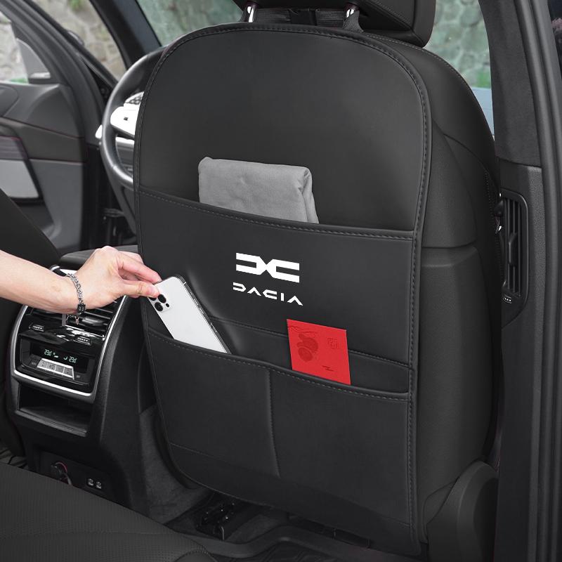 1Pcs Car Interior Anti-Kick Pad Seat Back Scratch Protector Cover For Dacia Bigster Spring Duster Sandero Jogger Dokker Lodgy