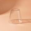 Douille E27 Couvercle Abat-jour Suspendu en Acrylique Facile à Utiliser Bords Facettés Abat-jour Transparent pour