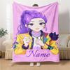 Custom Name Adventure Colty Clam Blanket for Couch & Bed, Plush Cozy Fuzzy Blanket Super Soft & Warm Blankets for Fall and Winter. 0908199