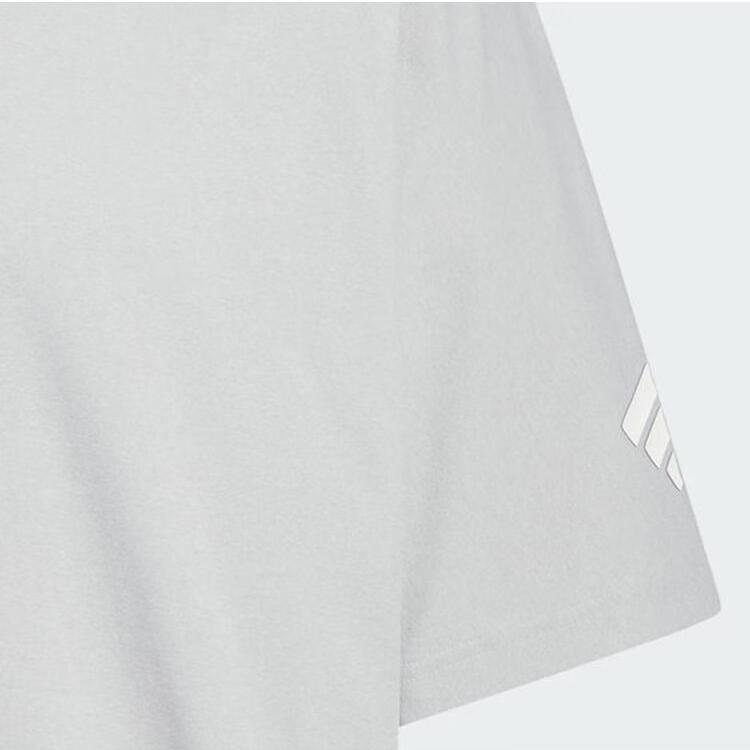 Adidas Climacool Fos Short Sleeve Round Neck Sports Casual T-Shirt Men Tops Light-Gray KE9589