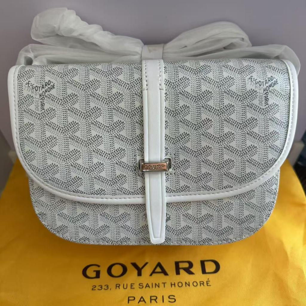 2024 Goya Sattel Crossbody Tasche: Trendige Damen-Handtasche & Umhängetasche mit Monogramm.