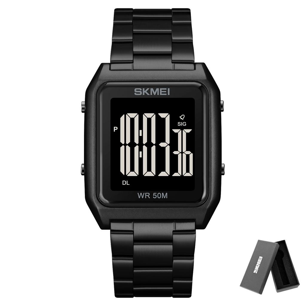 SKMEI 1879 Calendar Digital Wristwatch reloj hombre Back Light Sport Watches Mens Chronograph Alarm Clock 5Bar Waterproof