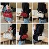 Patent Leather Polka Dot Boston Bag Women's Tote Shoulder Bag