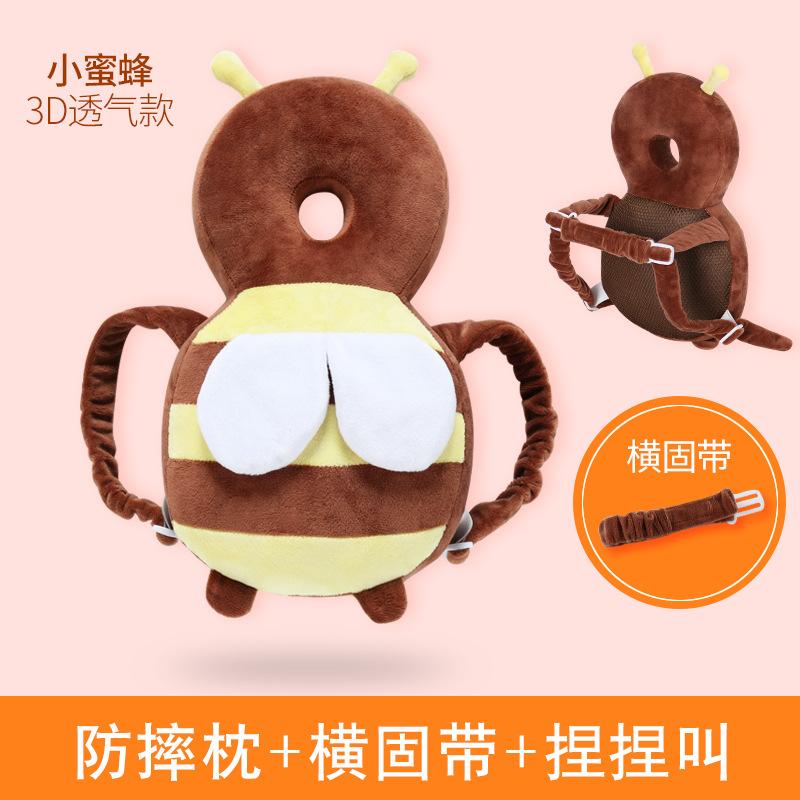 Little Bee Baby Head Protection Pillow Breathable Anti Fall Hat Suitable for Young Children's Head Protection Christmas Gift