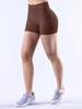 Women's Seamless Yoga Shorts: Butt-Lifting, Three-Section Waist Fitness Pants