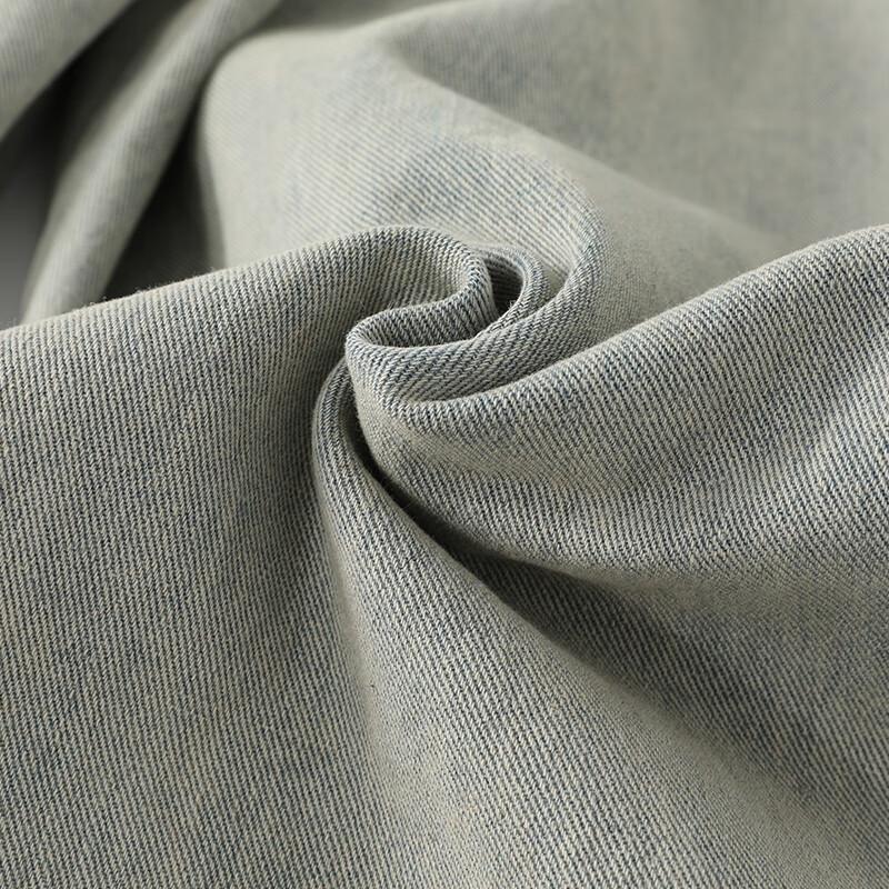 Men's American High Street Straight Wide Leg Denim Jeans