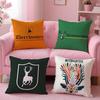 Indie Hirschjäger Kissenbezug Kissenbezug Set 4 Stück 50X50 45X45 40X40 Kissenbezug Dekorative Sofa Heimdekor