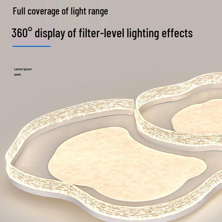 Modern Minimalist Ceiling Light Package for Living Rooms & Bedrooms