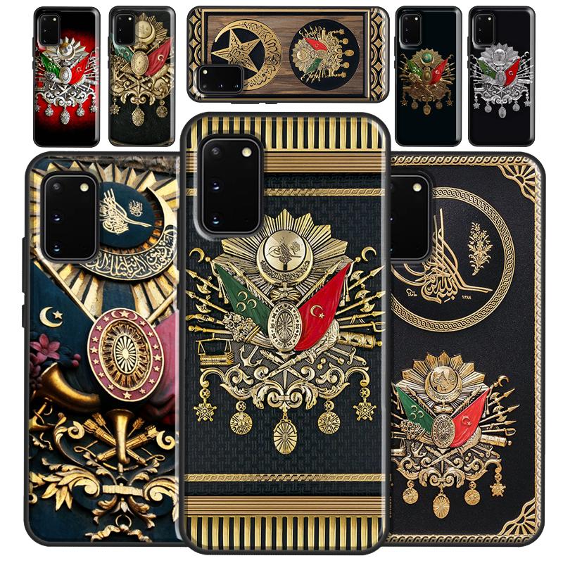 Ottoman Empire Coat Of Arms Case For Samsung Galaxy S22 S21 S23 Ultra Note 20 S8 S9 S10 Note 10 Plus S20 FE Back Cover