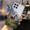 Horse Phone Case For Huawei P30 P20 P40 Lite P50 Pro P Smart 2019 Nova 5T Honor 50 X8 X9 Cover