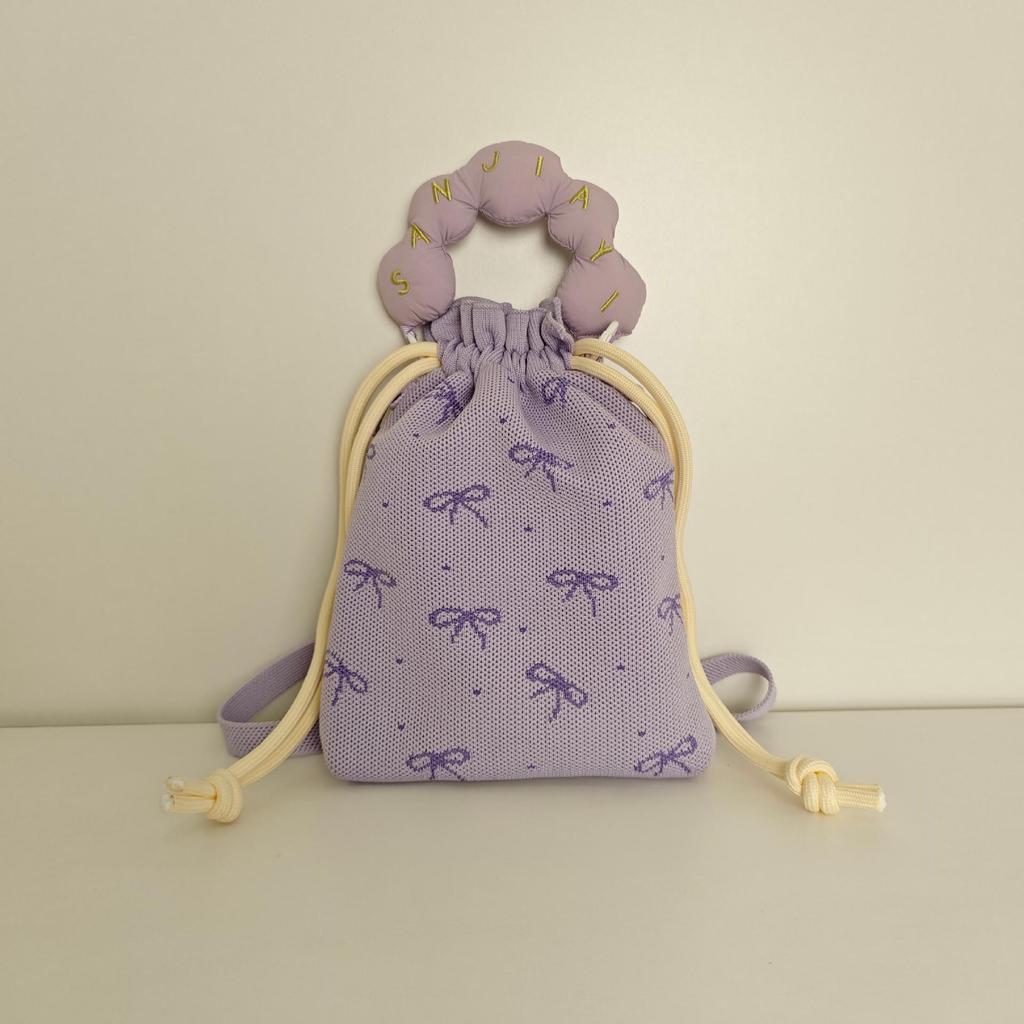 Premium Crochet Handbag - Multiway Knit Shoulder Bag, Elegant Eco Tote for Work/Weekend, Stretchable Storage