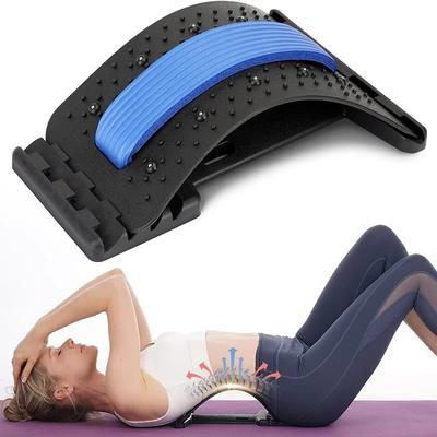 Magnetoterapie Zádová protahovačka Víceúrovňový nastavitelný masážní přístroj Pas Krk Fitness Bederní Krční páteř Podpora Úleva od bolesti