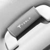 Car Roof Armrest Pull Handle Gloves Soft Leather Handle Protect Cover For Model 3 Model Y Model S Model X Auto Accessories