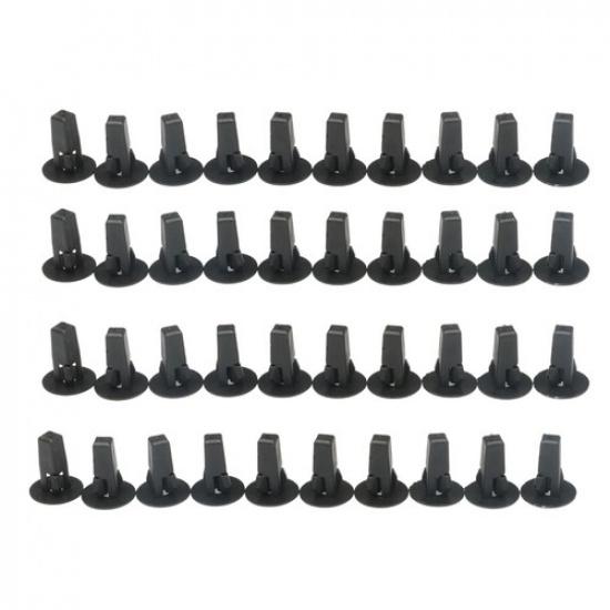 40 Pieces Fender Liner Hood Screw Clips for 2004-2008 Toyota Solara 9018906157