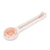 Adjustable Circle Cutter Rotating Circular Ring Cutting Tool for Paper Crafts Scrapbooking 9.4-33cm Range Transparent Pinkish