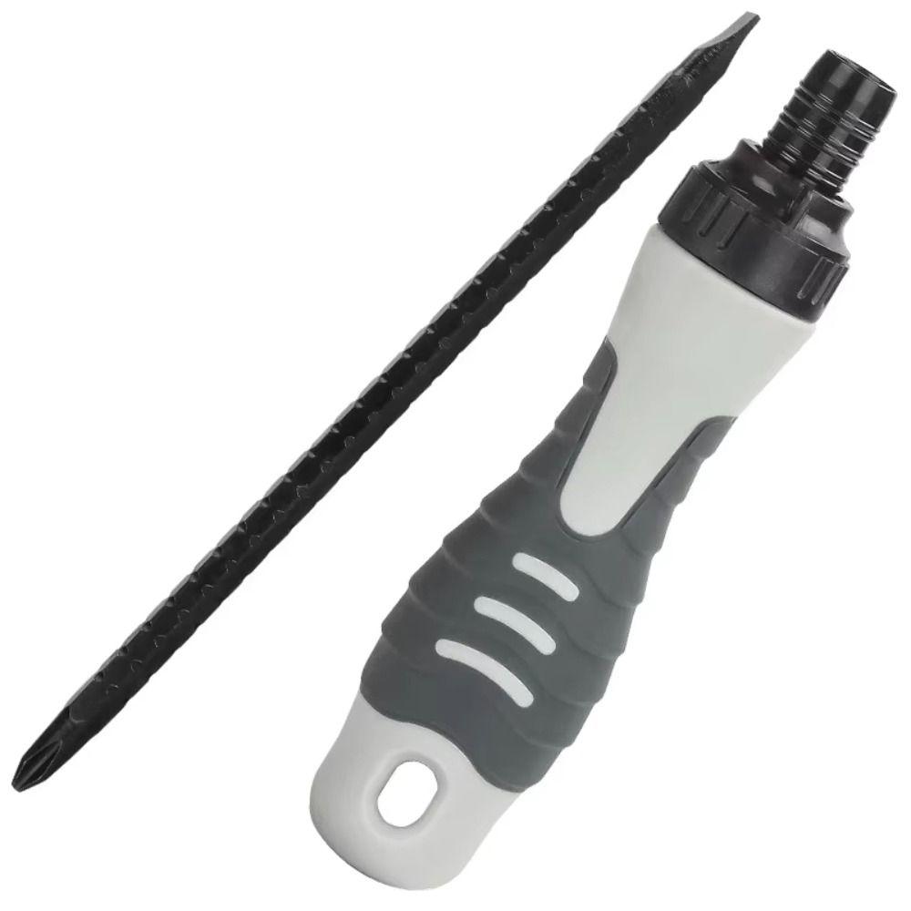 Semi-automatic Ratchet Screwdriver Cross Head Multi-use Screwdriver  Workshop
