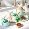 Wooden Afternoon Tea & Dessert Play Set for Kids