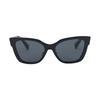 Miu Miu Logo Cat Eye Sunglasses Women sunglasses Black MU02ZS1AB5S0