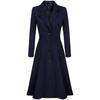 Herbst und Winter Neue frauen Woll Mantel Lange ärmeln Mode Casual Trenchcoat Frauen