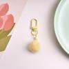 Portachiavi di Peluche Caramella Latte Carino Multicolore con Ciondolo Macaron