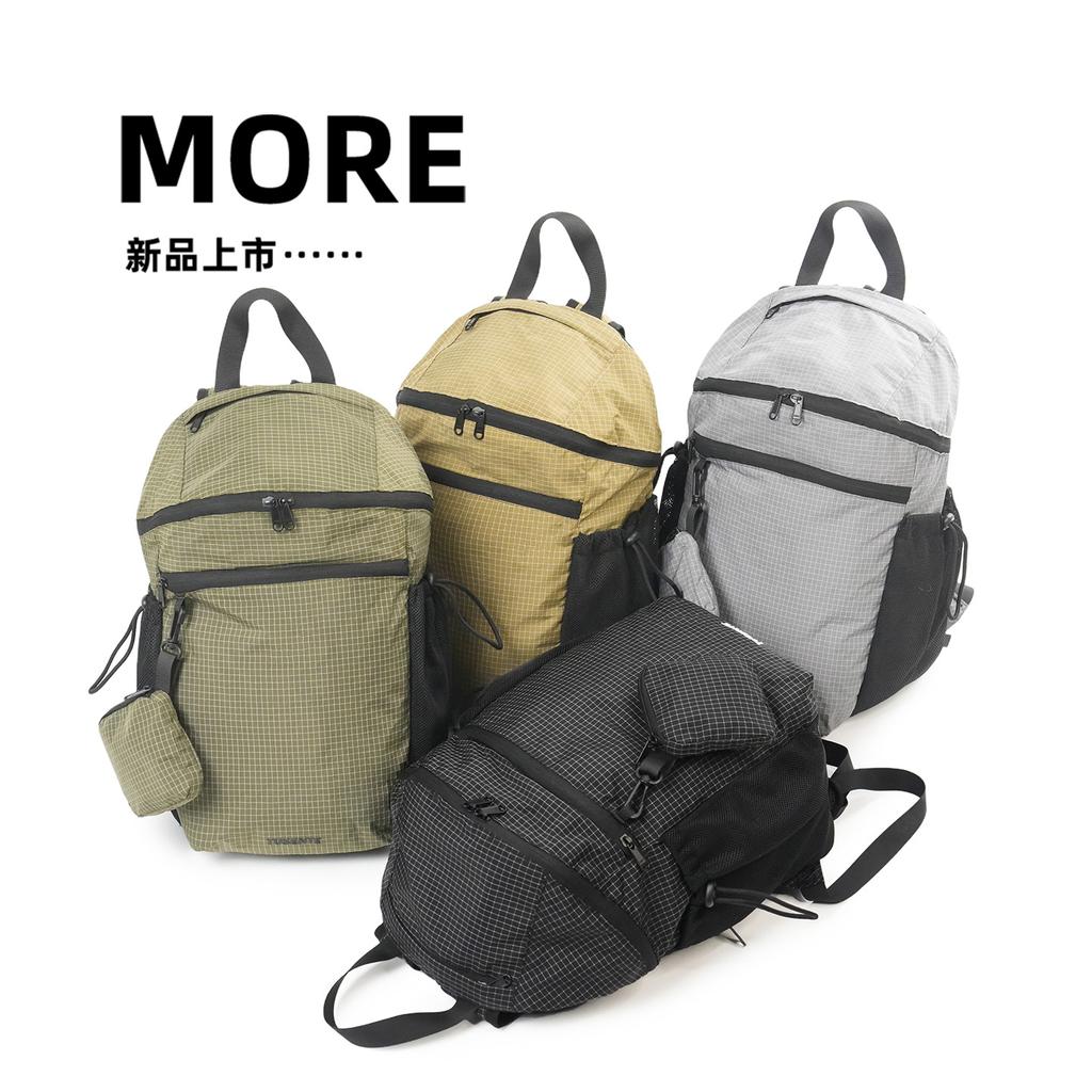 Schoolbag Simple Versatile Backpack Men's and Women's Outdoor Lightweight Sports Travel Ins Backpack Large Capacity Junior High School School Bag Tide