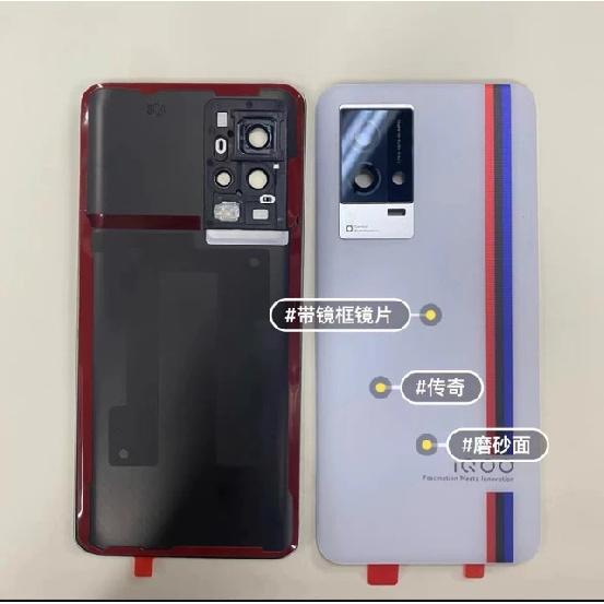 6.62" Housing For Vivo iQOO 8 Back Glass Battery Cover V2136A Back Door Rear For Vivo iQOO8 Repair Replacement