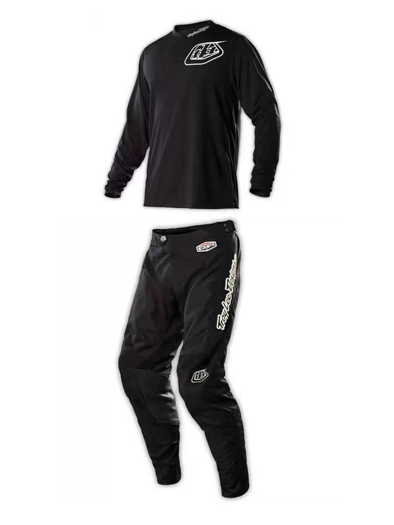 Jugend Kinder Downhill Anzug Mountainbike Reitanzug Set Feuchtigkeitsableitend Offroad Motorrad Rennanzug Straßenauto