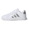 adidas Grand Court 2.0 Bambino Bianco Argento Opaco Scarpe da Ginnastica per Bambini Bianco Nuvola GW6506