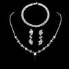 Elegant Bridal Necklace and Earring Set: Fashionable and Versatile Jewelry