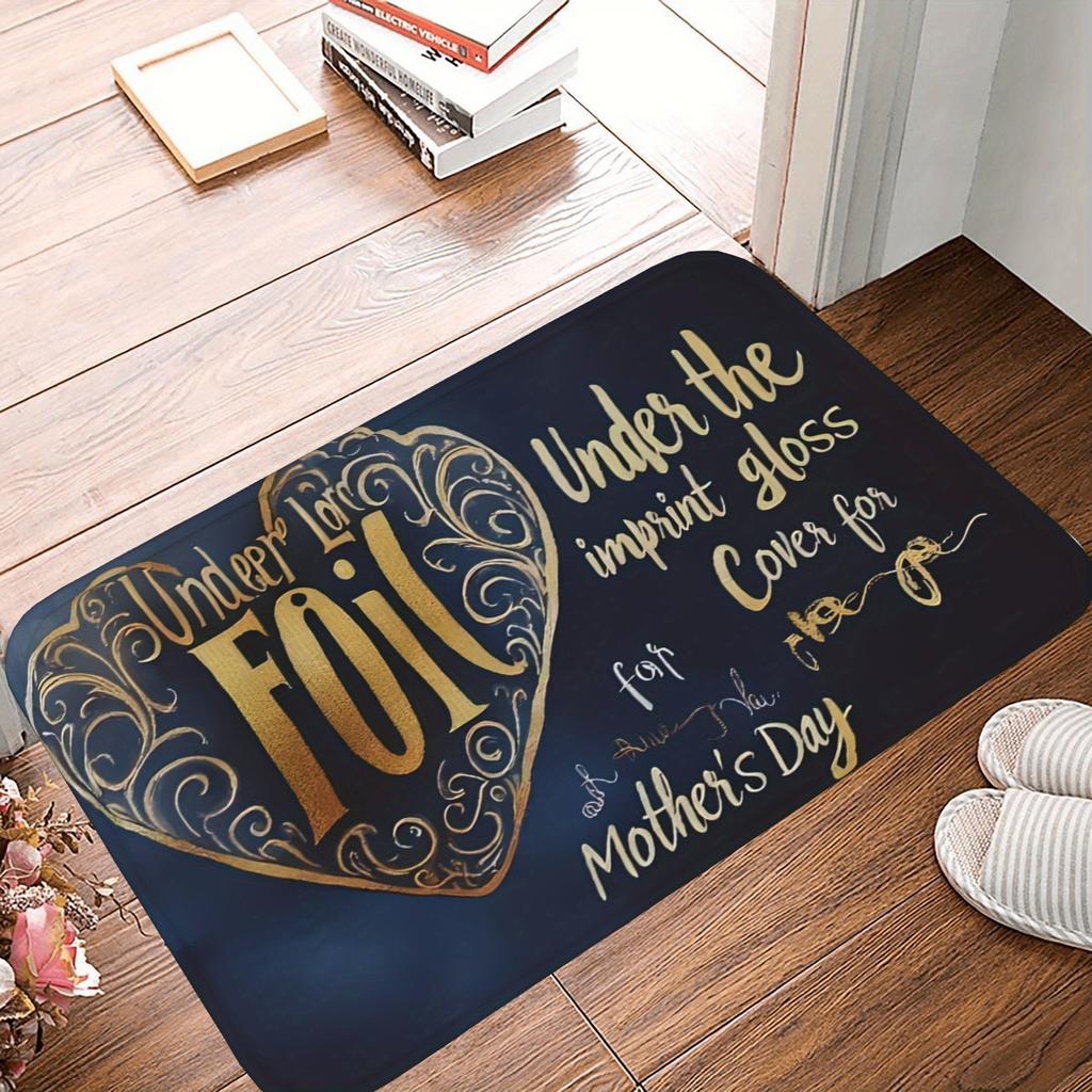 1PC Metropolis Skyline Kitchen Rug Non-Slip Door Mat Pop Design Bathroom Rug Bath Mat Carpet for Home Sink Laundry Decor