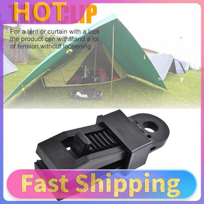 Clip de fixation de auvent Auvent coupe-vent Corde à vent pour auvent Pince avec ardillon Clips de serrage de auvent Outils de fixation pratiques Accessoires de camping
