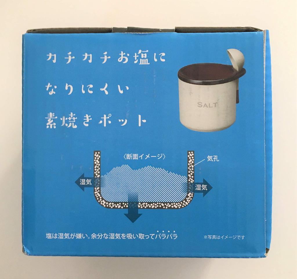 Ishigaki Sangyo Salt Pot 300ml with Spoon