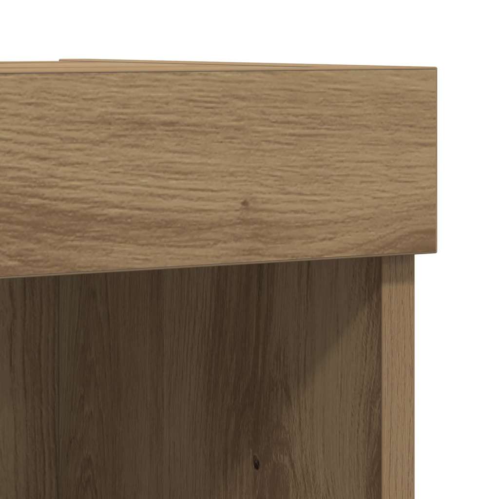 TV Wall Cabinet Artisan Oak 60 X 30 X 40 Cm Particleboard