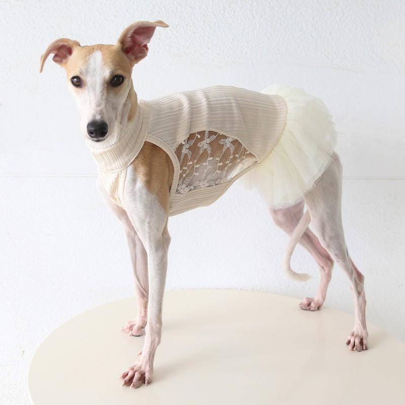 Petstyle Star Flare Waltz Tutu Dress Italian Greyhound Whippet Dog Clothes